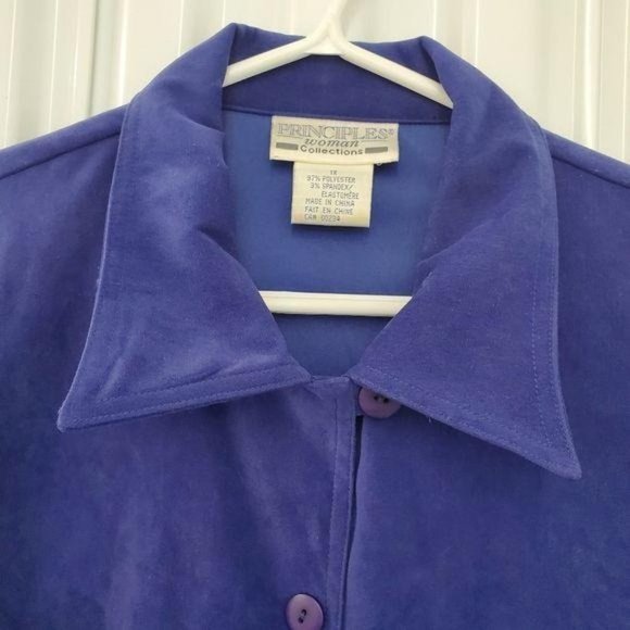 Vintage Principles  Button Down Blouse - Picture 8 of 14